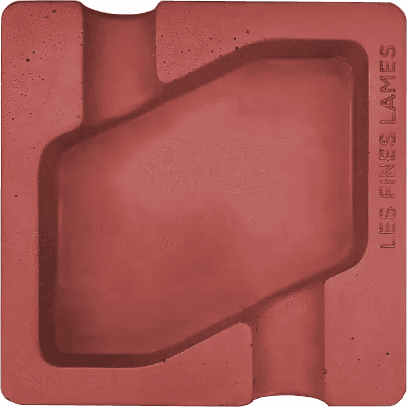 Les Fines Lames DYAD - Concrete Ashtray - Red Red