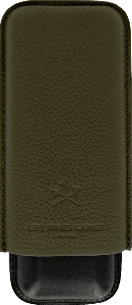 Les Fines Lames CIGAR CASE - DUO Green Green