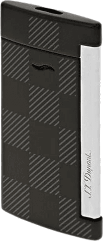 Dupont Slim 7 Lighter Checkered Black